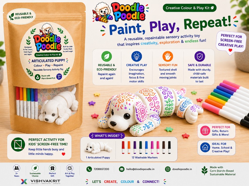 Doodle Poodle creative play kit 2