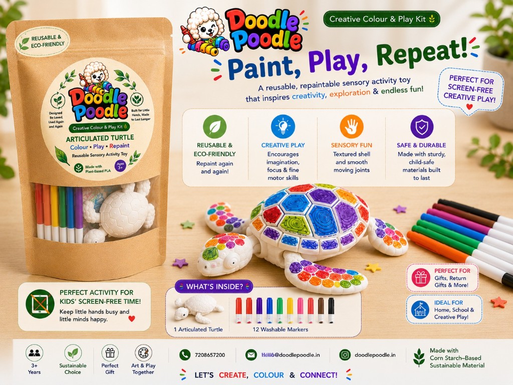 Doodle Poodle creative play kit 3