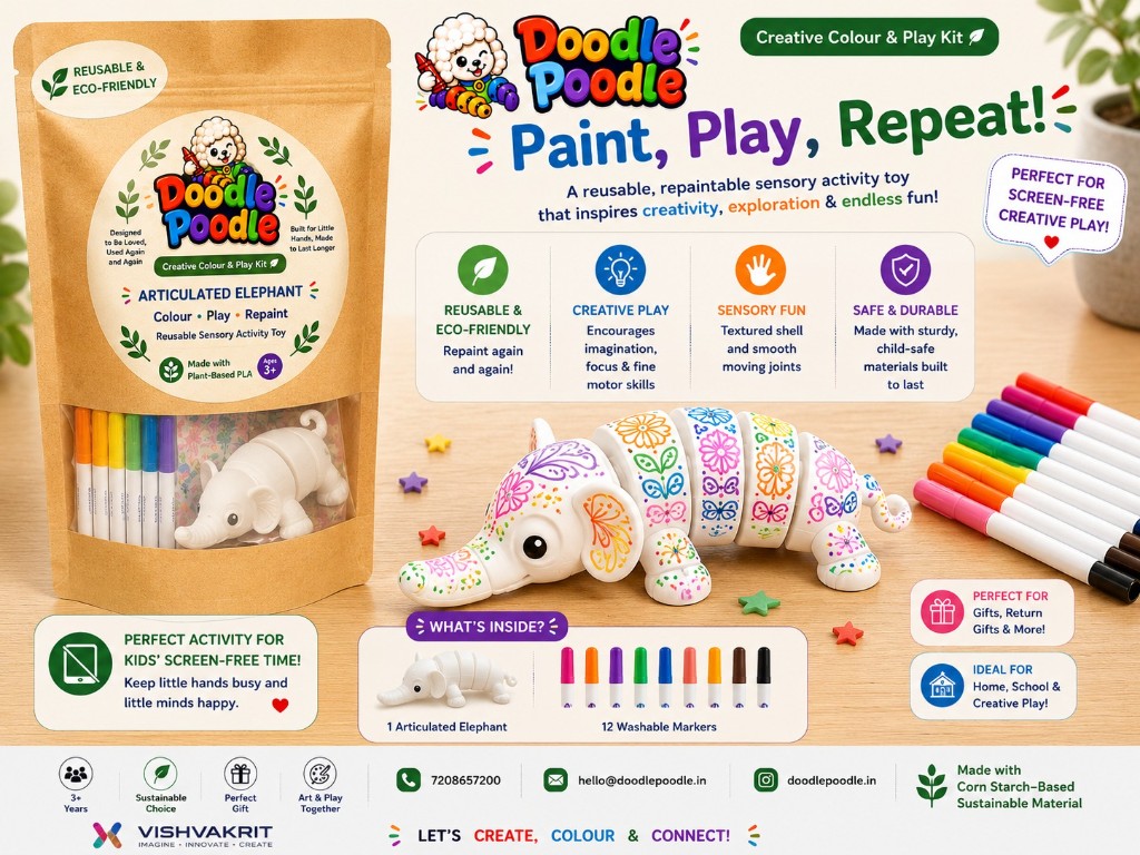Doodle Poodle creative play kit 4