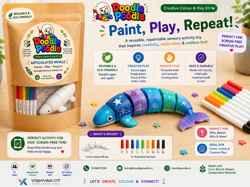 Doodle Poodle creative play kit